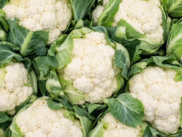 Cauliflower supplied by KJ Fresh Prep Veg