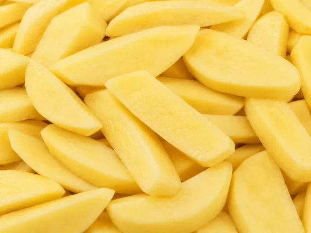 Freshly prepared chips