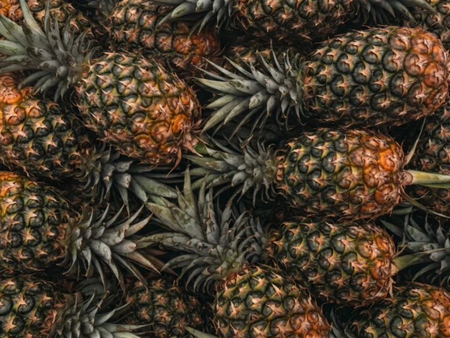 Pineapple supplied by KJ Fresh Prep Veg