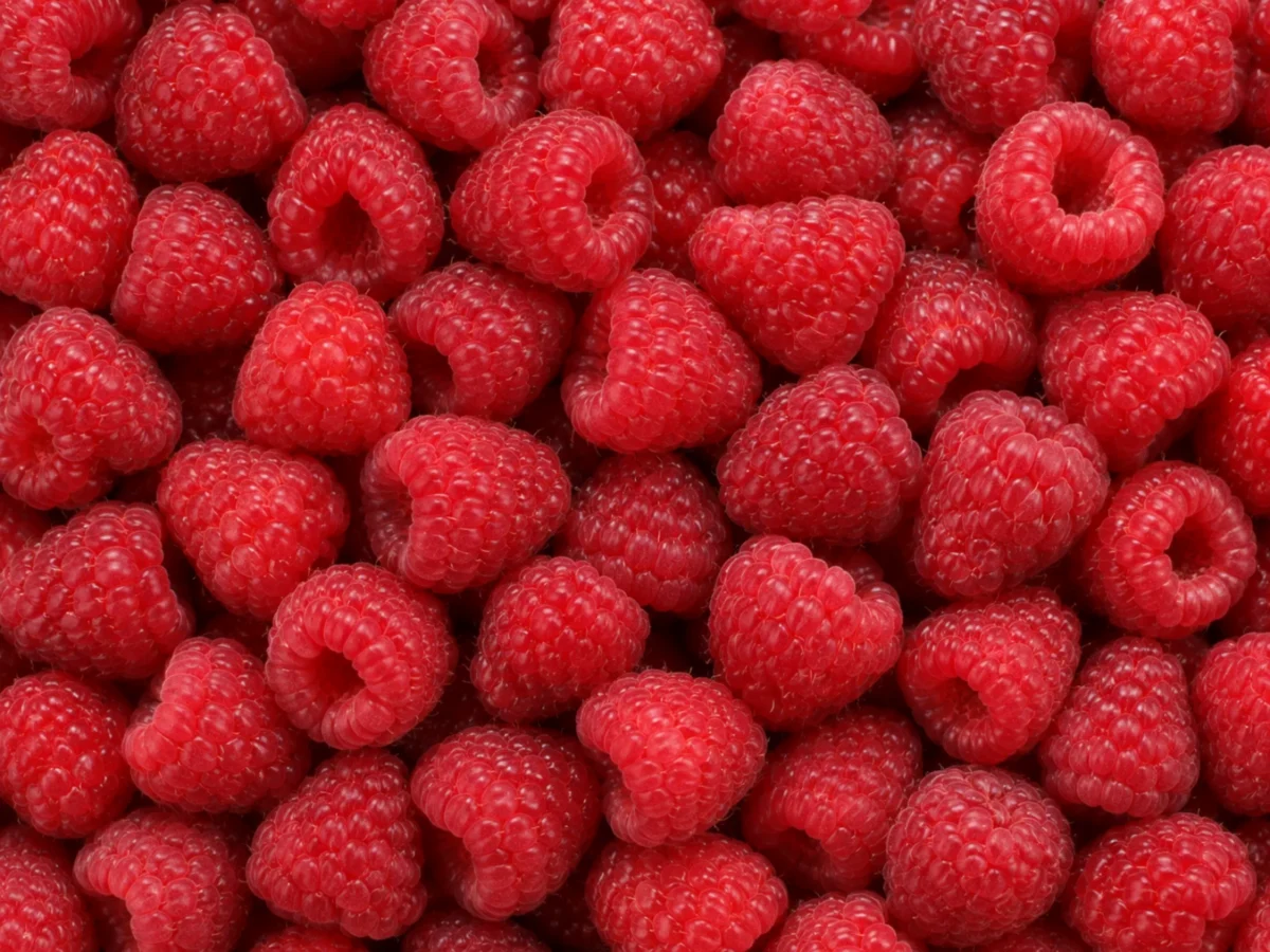 Raspberries supplied by KJ Fresh Prep Veg