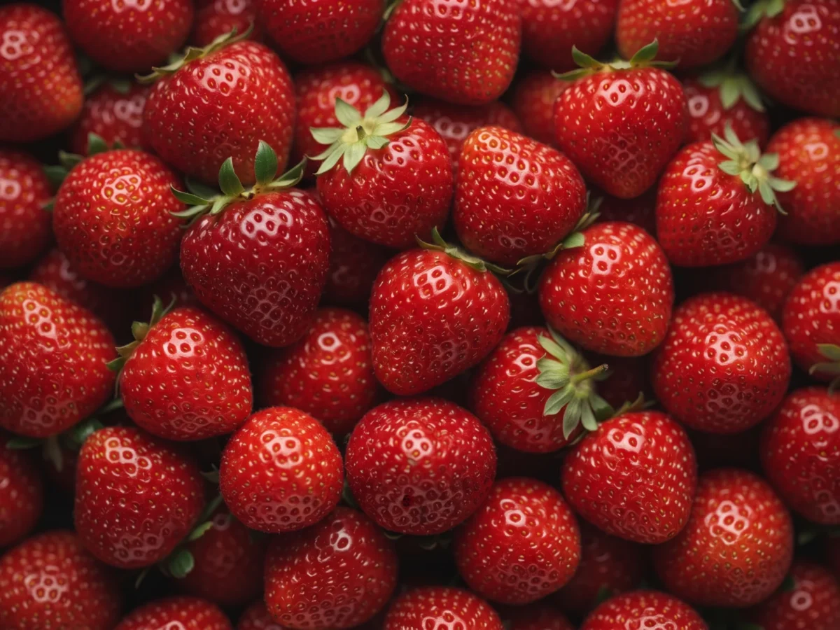 Strawberries supplied by KJ Fresh Prep Veg